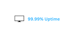 99 uptime white